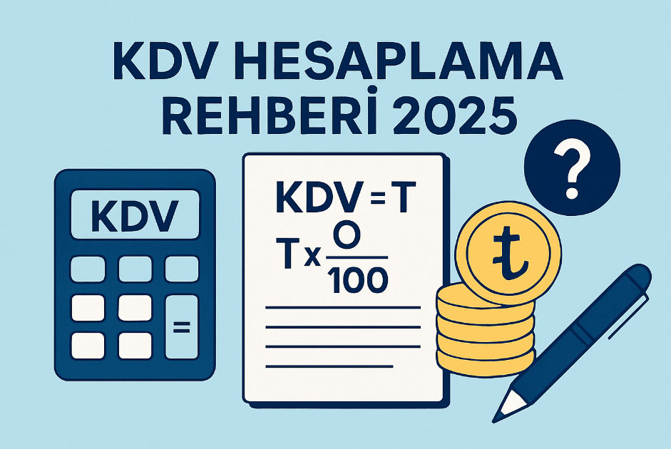 KDV Hesaplama Rehberi 2025 - Formüller ve Yöntemler